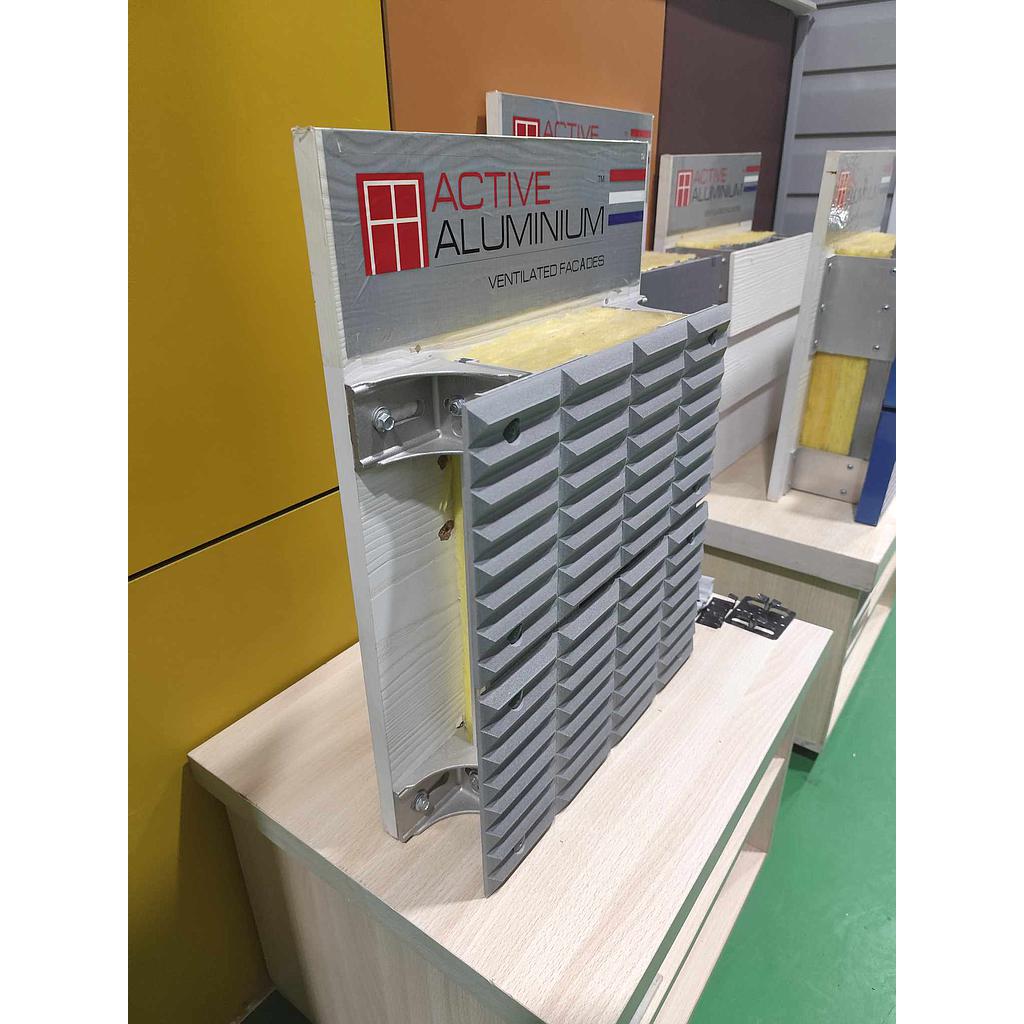 VF-ACTIVEALU-MN 3D Файберцемент хавтан фасад