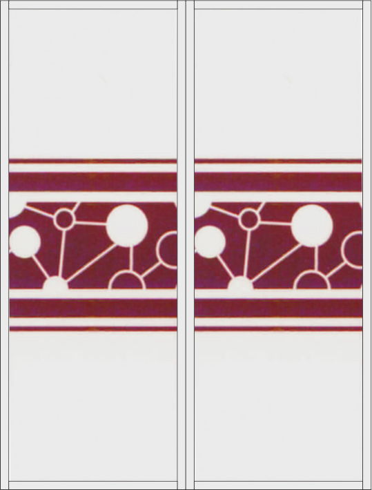 MDF-X00-MJ гүйдэг хаалга дүүргэгч хавтан 950x2440мм /2011DB25-4/*2