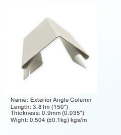 VINYL-RAL9003-CN Гадна өнцгийн багана (150x4000x0.9мм)     