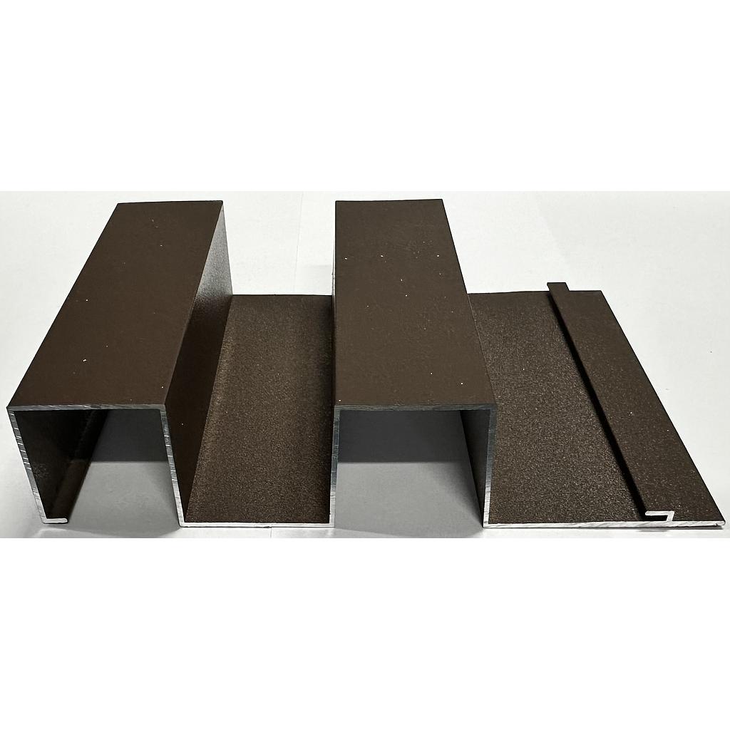 AAF-ALUMINUM-CN Хөнгөн цагаан сайдинг (122х30x1мм)1м=0,122м2 CladEx