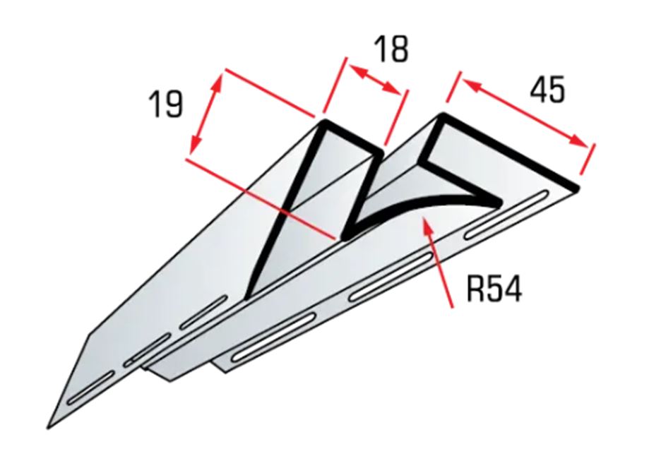 VINYL-X00-RU Альта-Хуванцар сайдингийн Дотор булан/алтлаг шаргал золотистая/Т-13 (3000мм)     