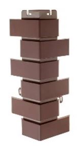 Гадна булан/кирпич клинкерный коричневый/ Альта-Профиль 470х160мм