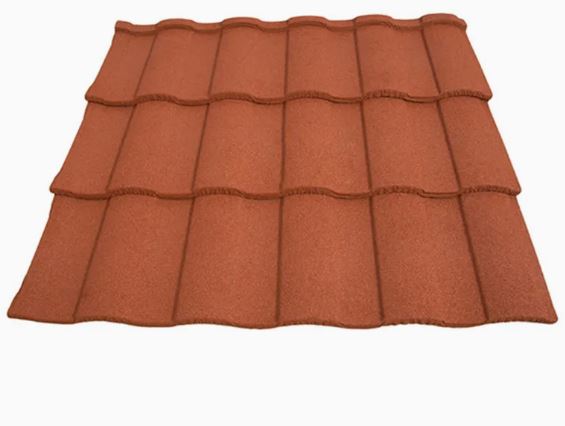 SCM-X00-CN  ROMAN Чулуун будагтай металл дээвэр (AZ80G) (1300x420x0,4мм) 0.55м2