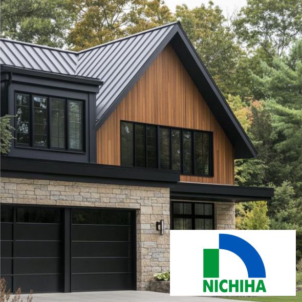 VF- Nichiha-MN Файбер цемент сайдинг фасад (Модон каркастай)
