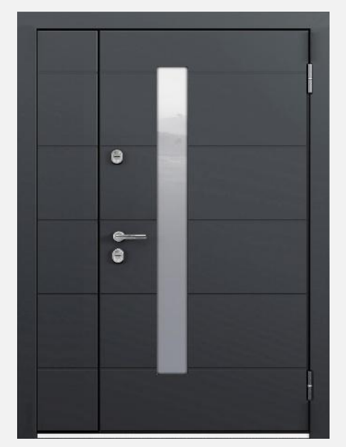 HD-TOREX-RU ХАУС Гадна хаалга Хос хавтастай SNEGIR HOME LKP (H2050 W1200)
